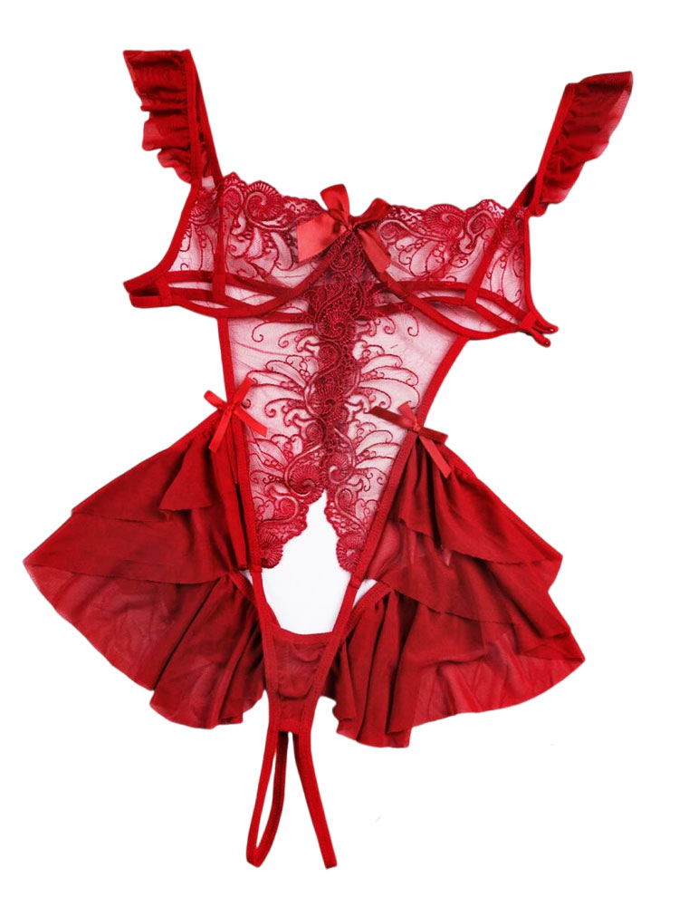 Damen-Body mit tiefem V-Aussch – Lace Teddy Lingerie Bewertung und Preis
